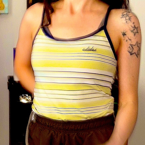 Adidas classic ! Ladies tank from 90s imported size M-L - Picture 6 of 12